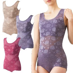 ドンナベルタ さらし補整ボディスーツ3色組