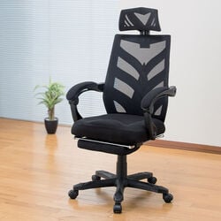 リクライニングリラックスチェア(フットレスト付)