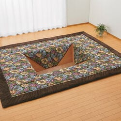 ゴブラン織掘りごたつ用ラグ