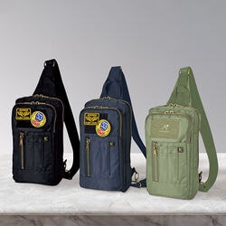 ロスコ ワッペン着脱自在ミリタリーバッグ