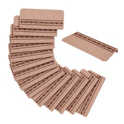 コーナー付階段マット同柄15枚組