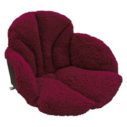 腰を包む座れる毛布