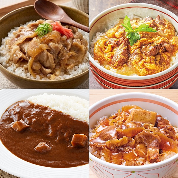 日本ハム丼の具　カレーセット
