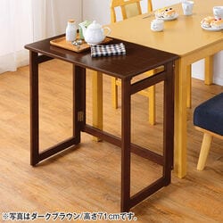 キャスター付折りたたみ補助テーブル