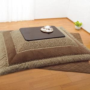 シェニールジャガード織 こたつ掛け敷きセット【タイムセール】＜長方形セット＞