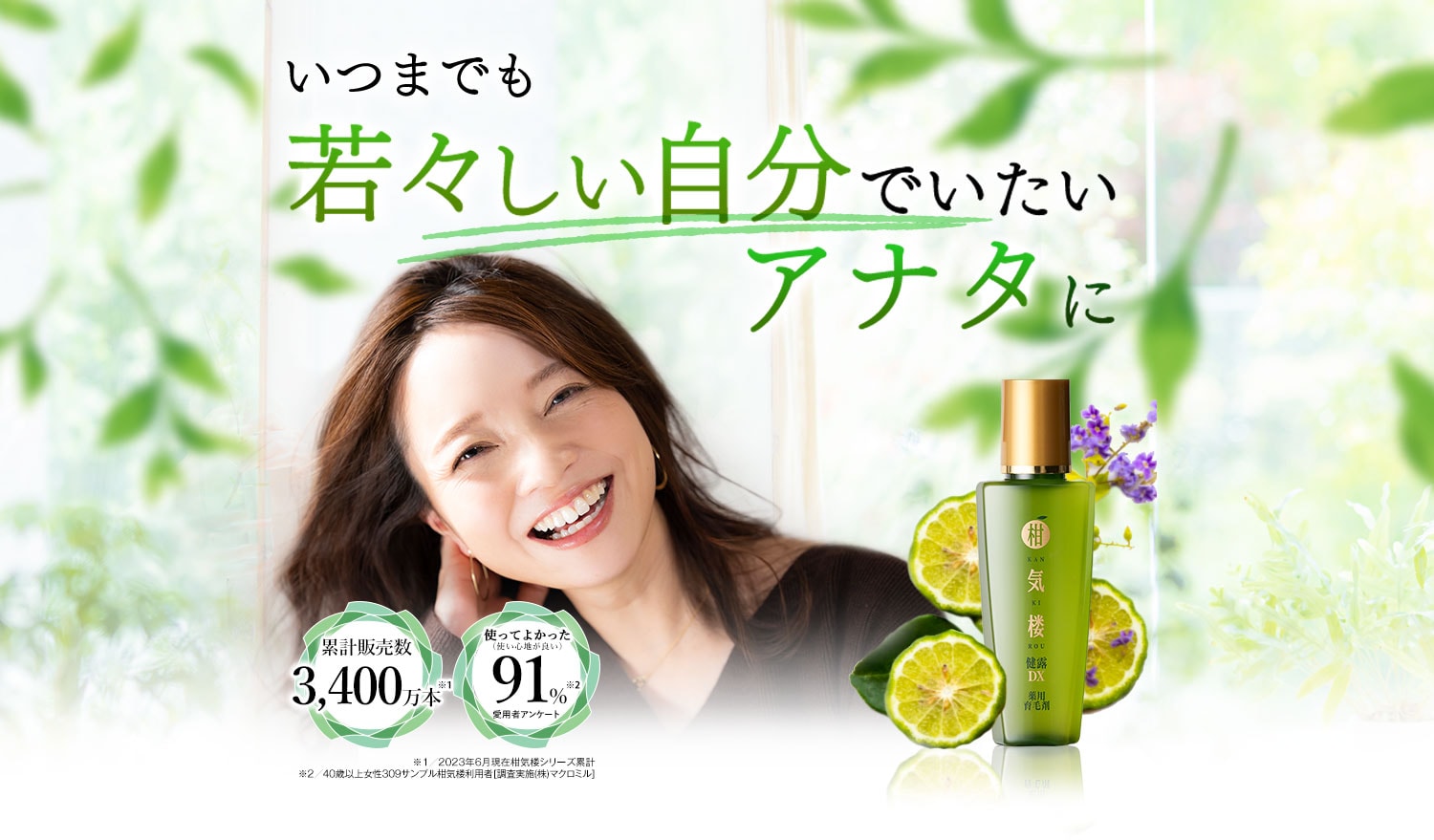 いつまでも若々しい自分でいたいアナタに